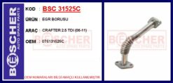 Egr Borusu Crafter 2.5 Tdı 06-11 - 076131525C