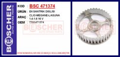 Eksantrık Dıslısı Clıo-megane-laguna 1.4-1.6 16 V - 7701471374