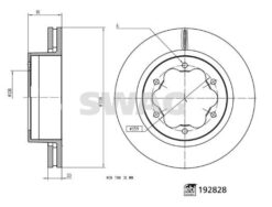 Fren Diski Transit V 14 Rwdtransit V 19 4x4transit V 19 Fwdtransit V 19 Rwd Febı 192828 - 2407574-LK412A315CB-LK4Z2C026A
