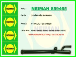 Devirdaim Borusu R19-clıo I-exspres - 7700859465-7700859759-7700855742