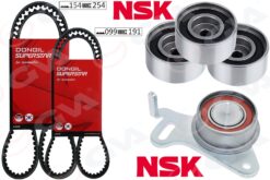 Triger Kayış Seti Eksantrik Seti Mıtsubıshı L200 2.5l 4d56t Dı-d Cr 4x2 4x4 Ka4t Kb4t 07-14 2 Kayış 4 Rulman 154x254 099x190 - Kütüksüz - 1145A019-MD310484-1145A020-MD050125