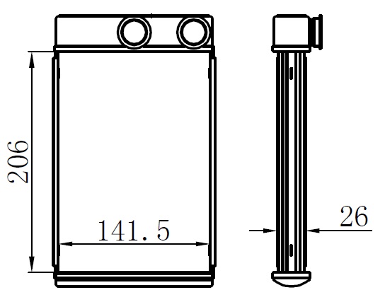 Kalorifer Radyatörü Brazing Opel Insignia 2.0 Cdti 08 > Cruze 06 > 206x150x26 Oto.-mek. - 13263329 1 Kalorifer Radyatörü Brazing Opel Insignia 2.0 Cdti 08 > Cruze 06 > 206x150x26 Oto.-mek. - 13263329