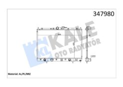 Radyatör Al/pl/brz Pajero Pının At - MR373172