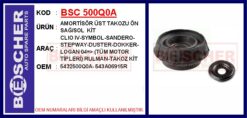 Amortisör Üst Takozu Ön Sağ/sol Kit Clıo Iv-symbol-sandero-stepway-duster-dokker-logan 04 > Tüm Mo - 5432500Q0A-543A06915R