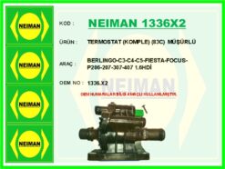 Termostat Komple 83c Müşürlü Berlıngo-c3-c4-c5-fıesta-focus-p206-207-307-407 1.6hdi - 1336.X2