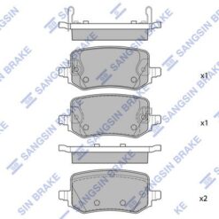 Arka Fren Balata Hyundaı Tucson 1.6l D4fe Crdi Hybrid 20-> / Ionıq 5 Elektrikli E-gmp 22-> - 58302N7A60-58302N7A10-58302N9A10