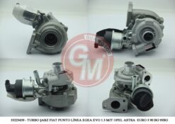 Turbo Şarj Fıat Doblo Punto Linea Egea Evo 1.3 Mjt 75-90-95 Bg Bipper Hdı 75bg Opel Astra Combo Cor Sa - 55225439-55216672-55221160
