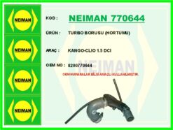 Turbo Borusu Hortumu Kango-clıo 1.5 Dcı - 8200770644