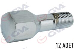 Bijon Cıvatası Fıat Tofaş Kısa Aa19 - M12 X 1.25 X 18 Kısa Galvaniz Paket 20 - 4357962K