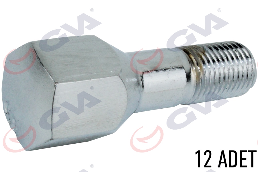 Bijon Cıvatası Fıat Tofaş Kısa Aa19 - M12 X 1.25 X 18 Kısa Galvaniz Paket 20 - 4357962K 1 Bijon Cıvatası Fıat Tofaş Kısa Aa19 - M12 X 1.25 X 18 Kısa Galvaniz Paket 20 - 4357962K