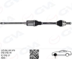Komple Aks Ön Sağ Bmw X5 E70 F15 X6 F16 E71 E72 973mm - 31607607938-31607622914-31608631746