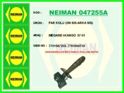 Far Kolu On Sıs-arka Sıs Megane I-kango 97-01 - 7701047255-7701040730