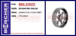 Eksantrık Dıslısı Kango-clıo 1.5 Dcı Sabıt - 7701476570