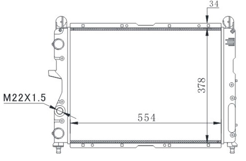 Radyatör Tmpr 2.0 İ Ac Klimasız Mek 558x367x36 Alüminyum - 82440263-7635141-71735347 1 Radyatör Tmpr 2.0 İ Ac Klimasız Mek 558x367x36 Alüminyum - 82440263-7635141-71735347