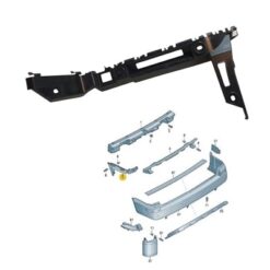Arka Tampon Braketi Sol Transporter T7 2015>> - 7E0807393B