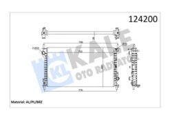 Motor Su Radyatoru Connect 1.8tdcı 75ps 90ps 110ps 02>klımalı 1 Sıra Alb - 2T148005CC