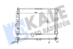 Su Radyatörü Chevrolet Aveo-kalos 1.4 Otomatik Al/pl/brz 600x418x16 - 96536524-96816482-96536526