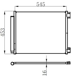 Klima Radyatörü Kondenseri Renault Megane Iv 15> Talısman 15> Grand Sc Nıc Iv 16> 1.2tce 1.3 Tce 1.5dci 1.6sce 1.6dci Ac Mek. Atom. Al Brz - 921002969R-921004575R-921007588R