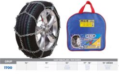 Patinaj Zinciri 4x4 Jeep - Minibüs Ve Hafif Tic.araç 15-16-17-18-19 Jant Zincir Ebatları İçin Resime Bakınız