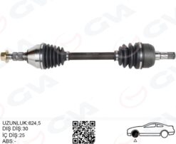 Komple Aks Ön Sol Opel Insıgnıa 1.6 T A16let M-t 08- - 13265649-22796273-374841