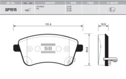 Balata Ön Disk Kıa Venga 1.4-1.6 Crdı 10 > Gdb3509 - 581011PA00-WVA25184-WVA25185