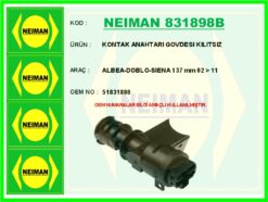 Kontak Anahtarı Govdesı Kılıtsız Albea-doblo-sıena 137 Mm 02 > 11 - 51831898