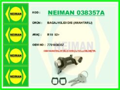 Bagaj Kılıdı Dıs Anahtarlı R19 92> - 7701038357