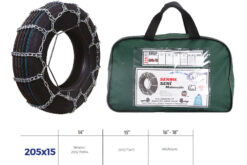 Patinaj Zinciri Minibüs Ve Kamyonet Serme 14-15-16 Jant 205x15 Zincir Ebatları İçin Resime Bakınız