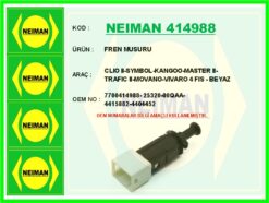 Fren Musuru Clıo Iı-symbol-kangoo-master Iı-trafıc Iı-movano-vıvaro 4 Fıs - Beyaz - 7700414988-25320-00QAA-4415882-4404