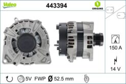 Alternator 14v 150a Mercedes W176 W246 C117 X156 - A0009061903