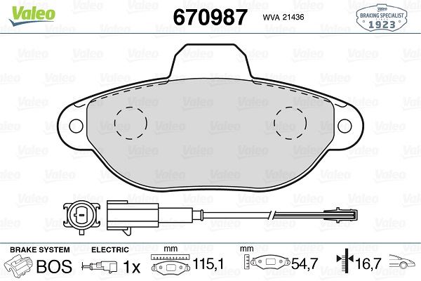 Ön Balata Fişli Fıat Panda 1.2 09 > Panda 1.4 10 > 500 1.2 11/08 > Ford Ka 1.2 2.09 > - 77365337-77365816-1559698 1 Ön Balata Fişli Fıat Panda 1.2 09 > Panda 1.4 10 > 500 1.2 11/08 > Ford Ka 1.2 2.09 > - 77365337-77365816-1559698