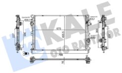 Motor Su Radyatoru Land Rover Dıscovery L550 L462 Range Rover Evoque L538 - LR075360