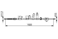 El Fren Teli Arka Sağ Corolla Aurıs 08-12 1.4 D4d-1.33-1.6 Vvti - 4642002121