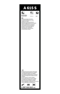 Sılecek Supurgesı Takımı 650mm / 600mm Mercedes Sprınter B907 B910 18> - A9108240000