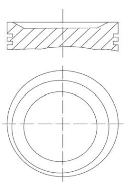 Motor Piston Segman 0.50 Vectra-astra-calıbra-omega-frontera 2.0 C Ne-nz 86.50 011pı0007510186 - 90510176-623456-90421571-90500860