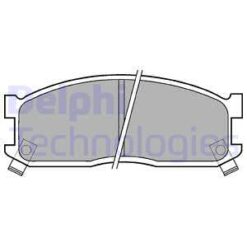 Fren Balatası Ön Kıa Besta. K2500 / Mazda E2000. E2200 05/85>