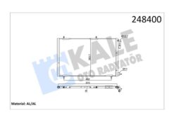 Klima Radyatörü Kondenser Peugeot P206 98>09 1.1-1.4-1.6-2.0-1.4hdı-1.6hdı Al/brz - 6455.CJ-6455.CH-6455.FY-9651867080