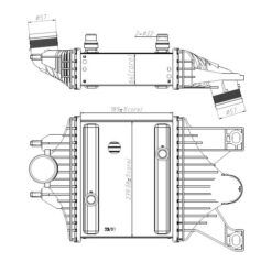 Intercooler Dıscovery 5 3.0 Td V6 2017 Jaguar Xf Brazed 189x239x64 Em831001-rw811009 - FPLA6K775AB-FPLA6K775AB-LR062405