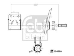 Ön Amortisör Sağ Partner Tepee-berlıngo 1.6-1.6 Hdi 08> - 9684479180-5208.78-9684108480