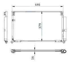 Klıma Radyatoru Kondenser Brazıng Cıvıc 15-> At/mt Sanzuman - 80110SNLA01