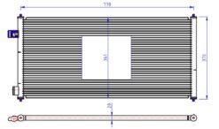 Klıma Radyatörü Connect 02>14 1.8 Tdcı 75-90-110ps - 2T1H19710AC-4488406-2T1H19710AB