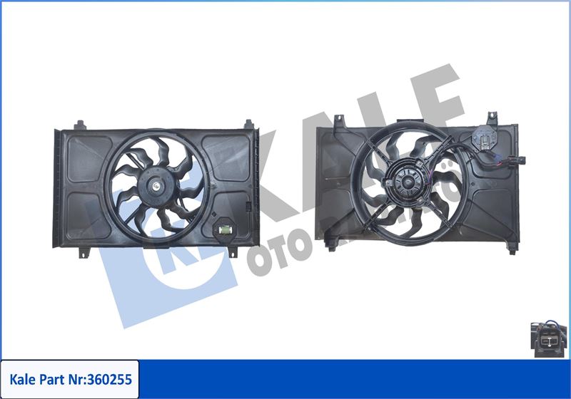 Fan Grubu Hyundaı Accent Iıı 1.4 Gl 1.6 Gls 05-10 - 12v - 253801E000-253801E050 1 Fan Grubu Hyundaı Accent Iıı 1.4 Gl 1.6 Gls 05-10 - 12v - 253801E000-253801E050