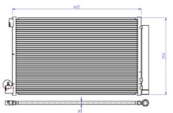 Klima Radyatörü Kondenseri Opel Insignia A 08>17 1.6 Xer-let 1.6-2.0 Cdtı 666x392x16 Oto.-mek. - 39025498-13241737-39001265-13330217