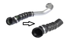 Turbosarj Hortumu Sag Bmw M47n2 E60 E61 - 11617808416