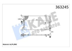 Dacıa Duster Yeni Xjd 21 > Mt Brazıng 26mm Su Radyatörü - 214105803R