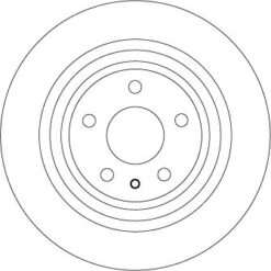 Fren Diski Arka Ford Mondeo 14> - DG9C 2A315 BC-5202204