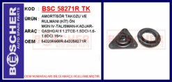 Amortisör Takozu Ve Rulmanı Kit Ön Mgn Iv-talısman-kadjar-qashqaı Iı 1.2tce-1.5dcı-1.6-1.6dcı 15 > - 543206968R-543258271R