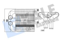 İntercooler Al/pl/brz D-max I - 8980886850