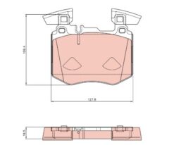 Fren Balatası On Mercedes Glc-class C253 X253 - A0004208503