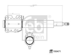 Amortısor On Gazlı Mercedes Sprınter B901>b904 . Vw Lt 28-35-46 - A9043201930-2D0413029A
